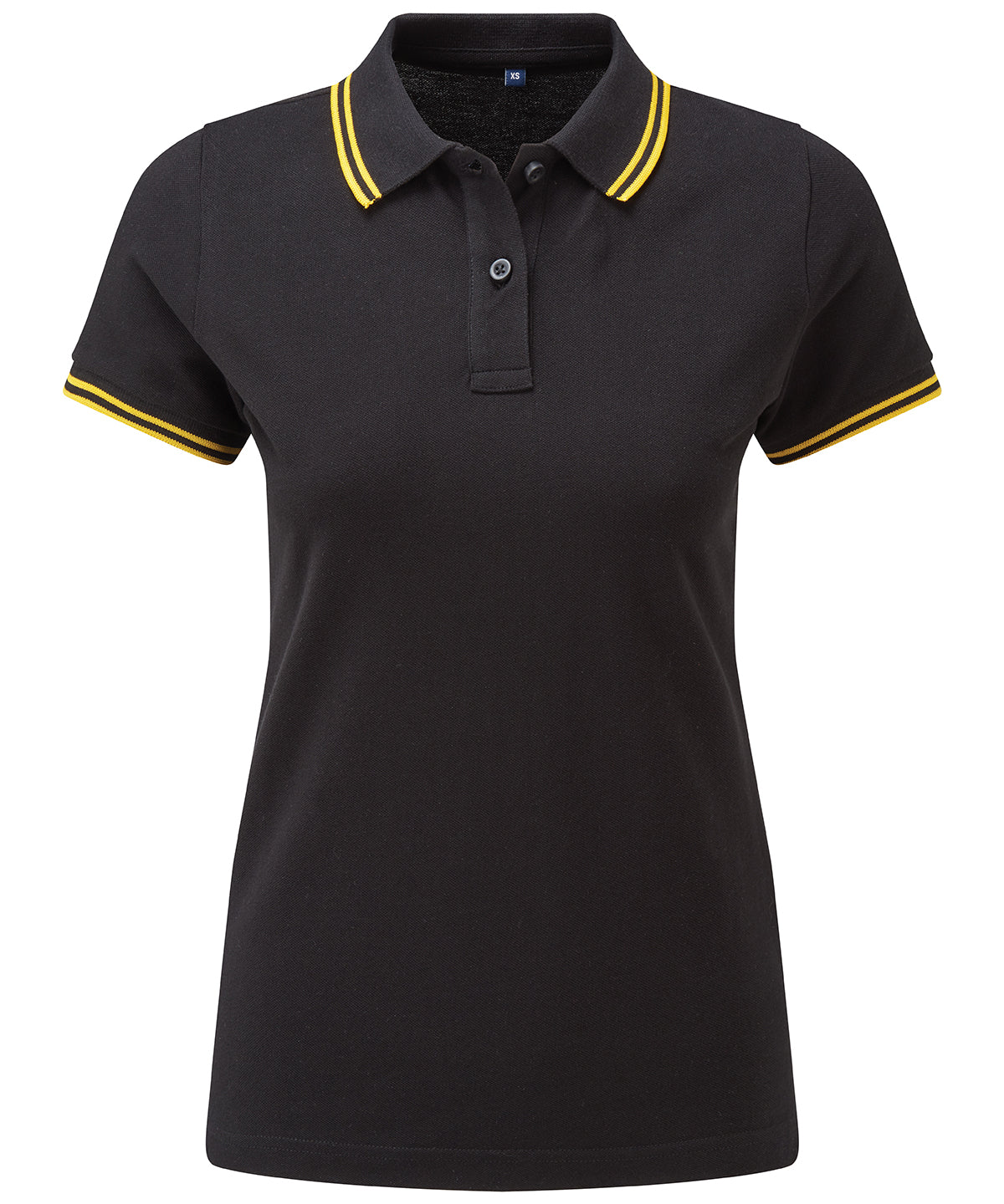 Women's classic fit tipped polo