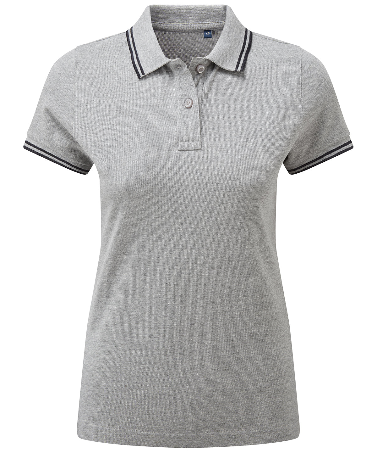 Women's classic fit tipped polo