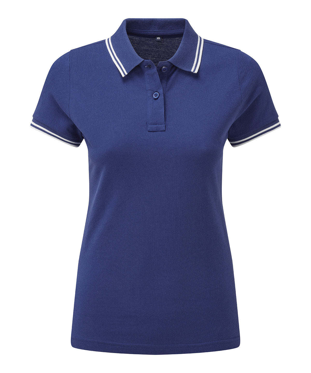 Women's classic fit tipped polo