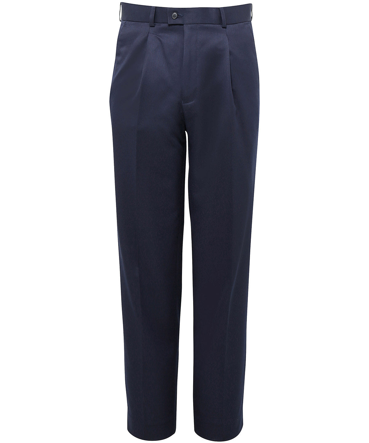 Delta single pleat trousers