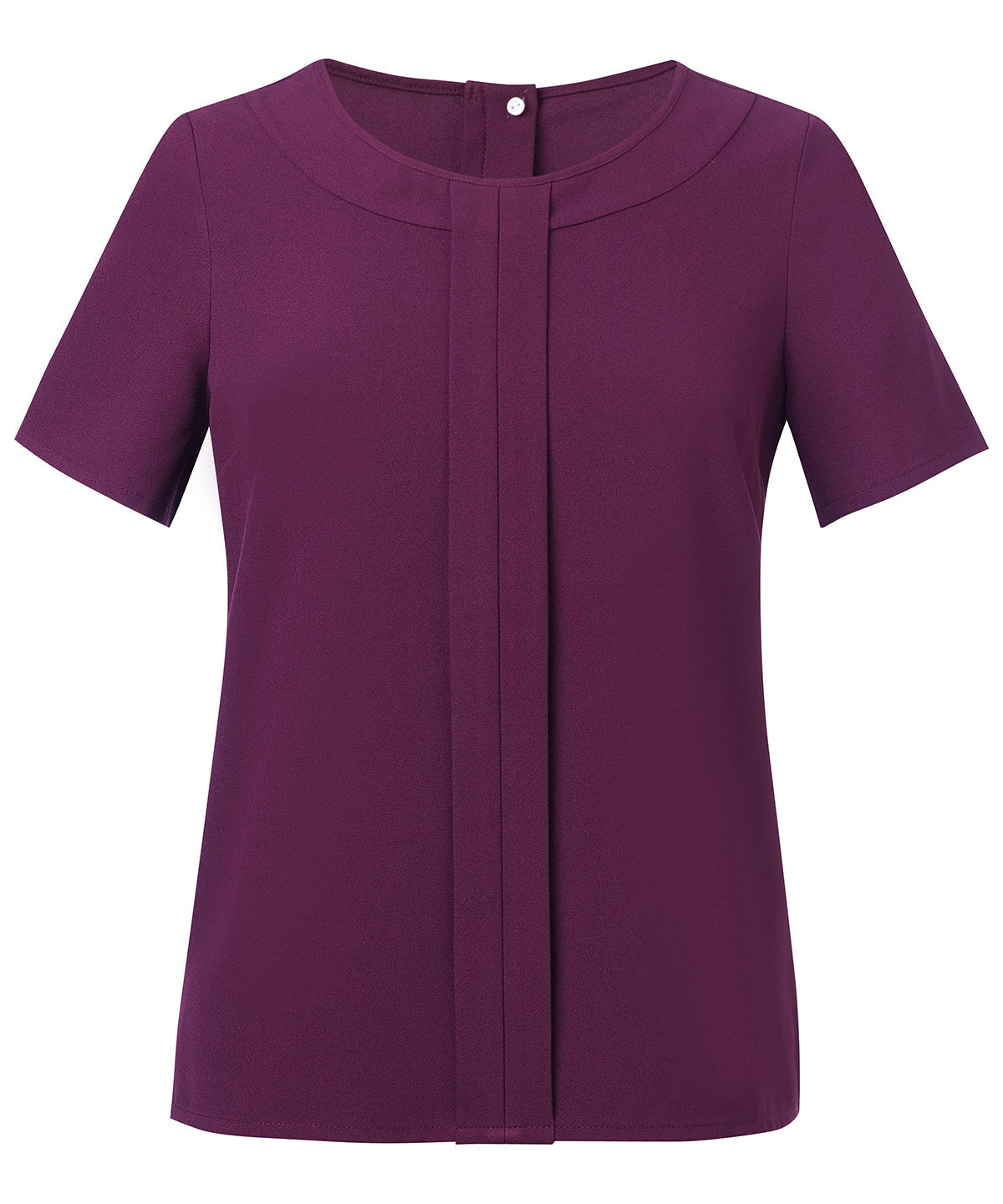 Women's Verona crêpe de chine short sleeve blouse
