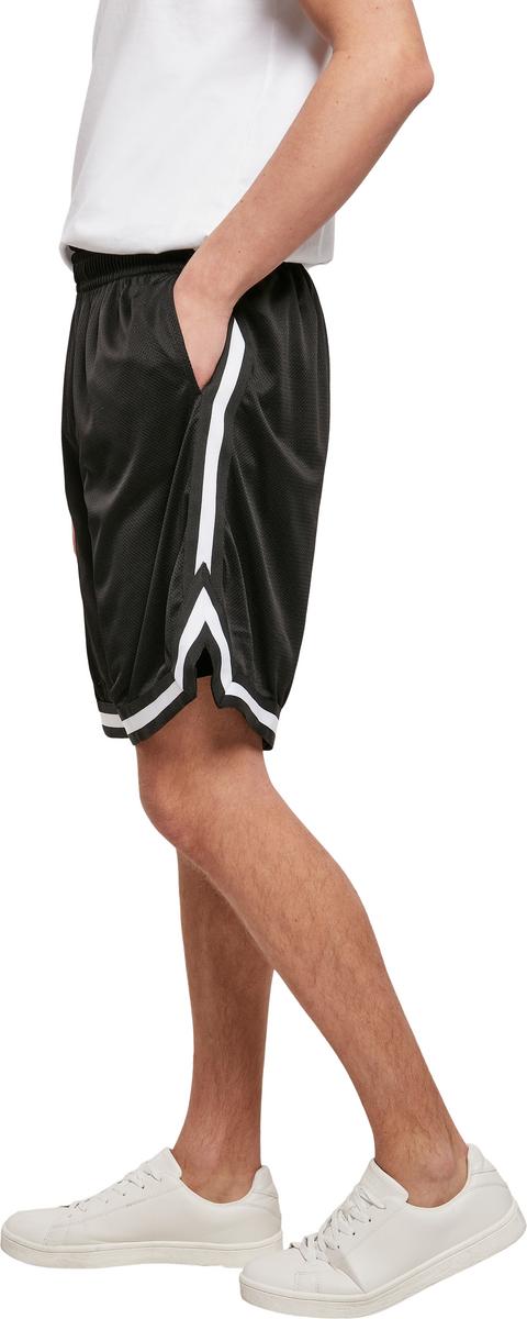 Two-tone mesh shorts