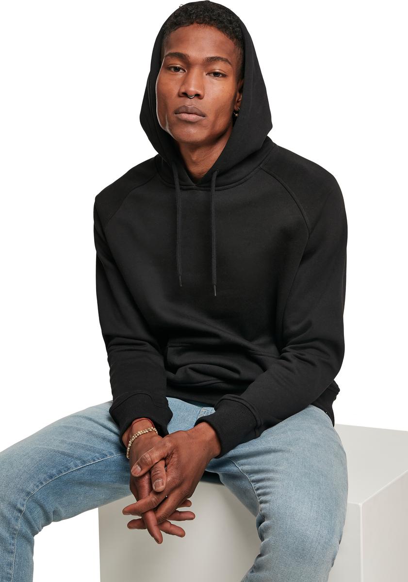 Raglan sweat hoodie