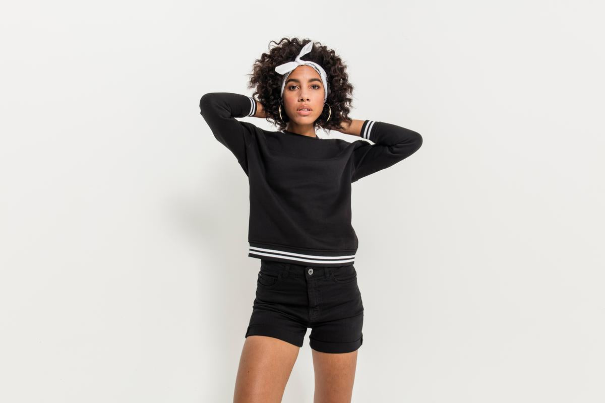 Women's college sweat crew