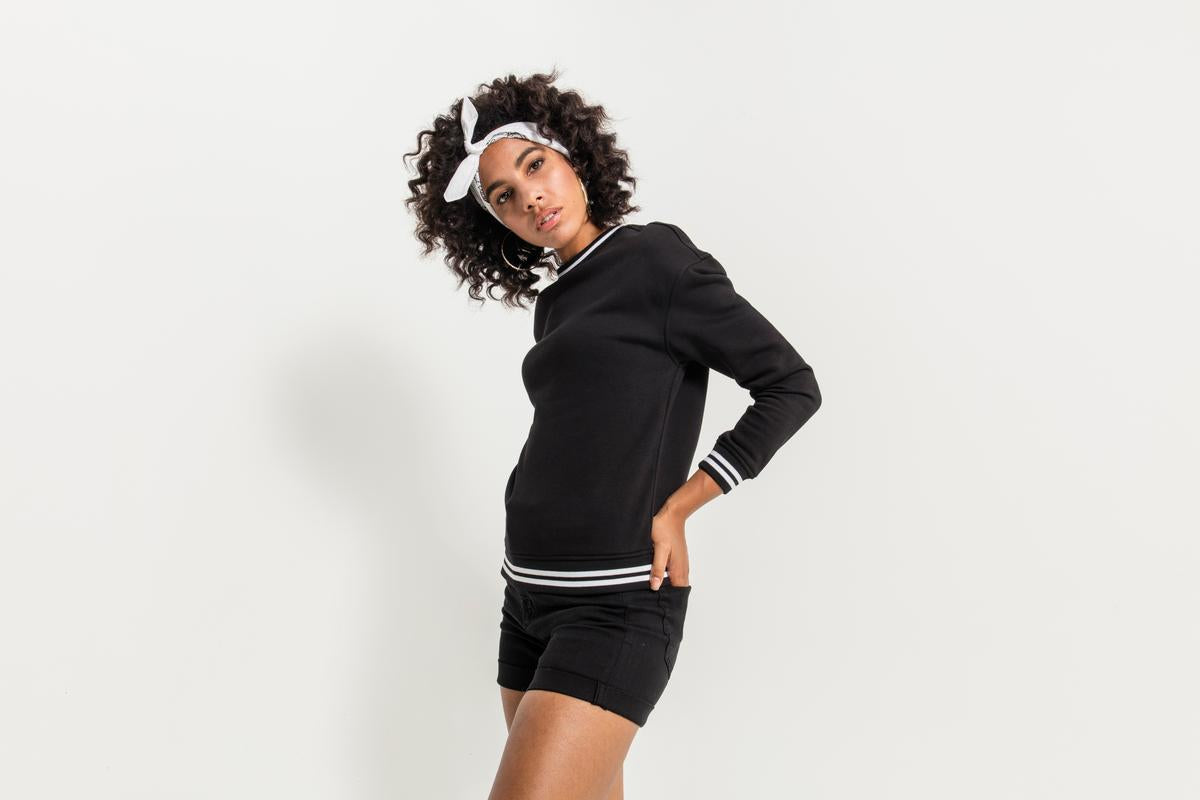 Women's college sweat crew