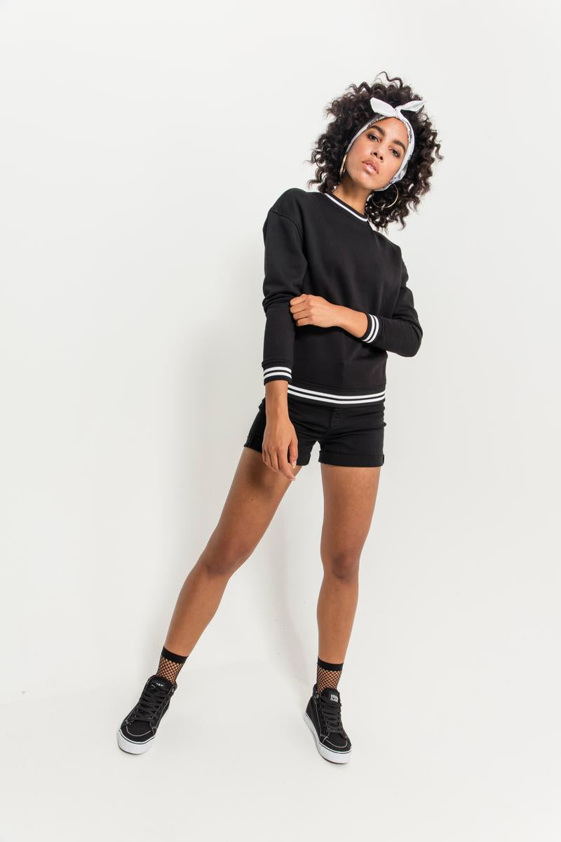 Women's college sweat crew