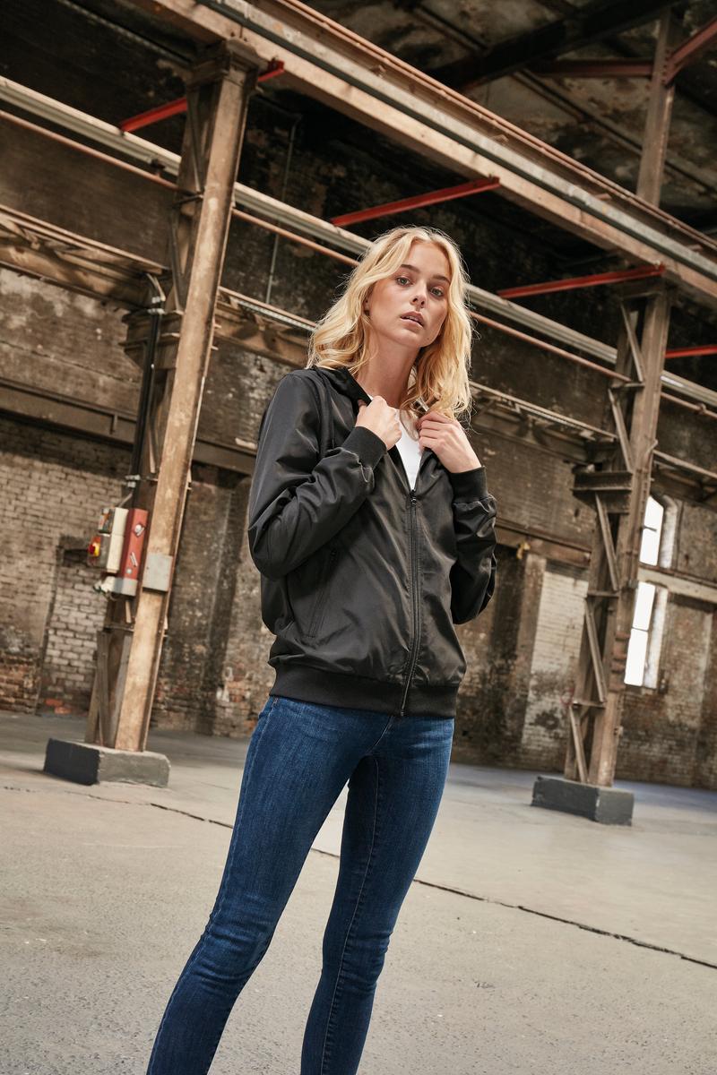 Women's recycled windrunner