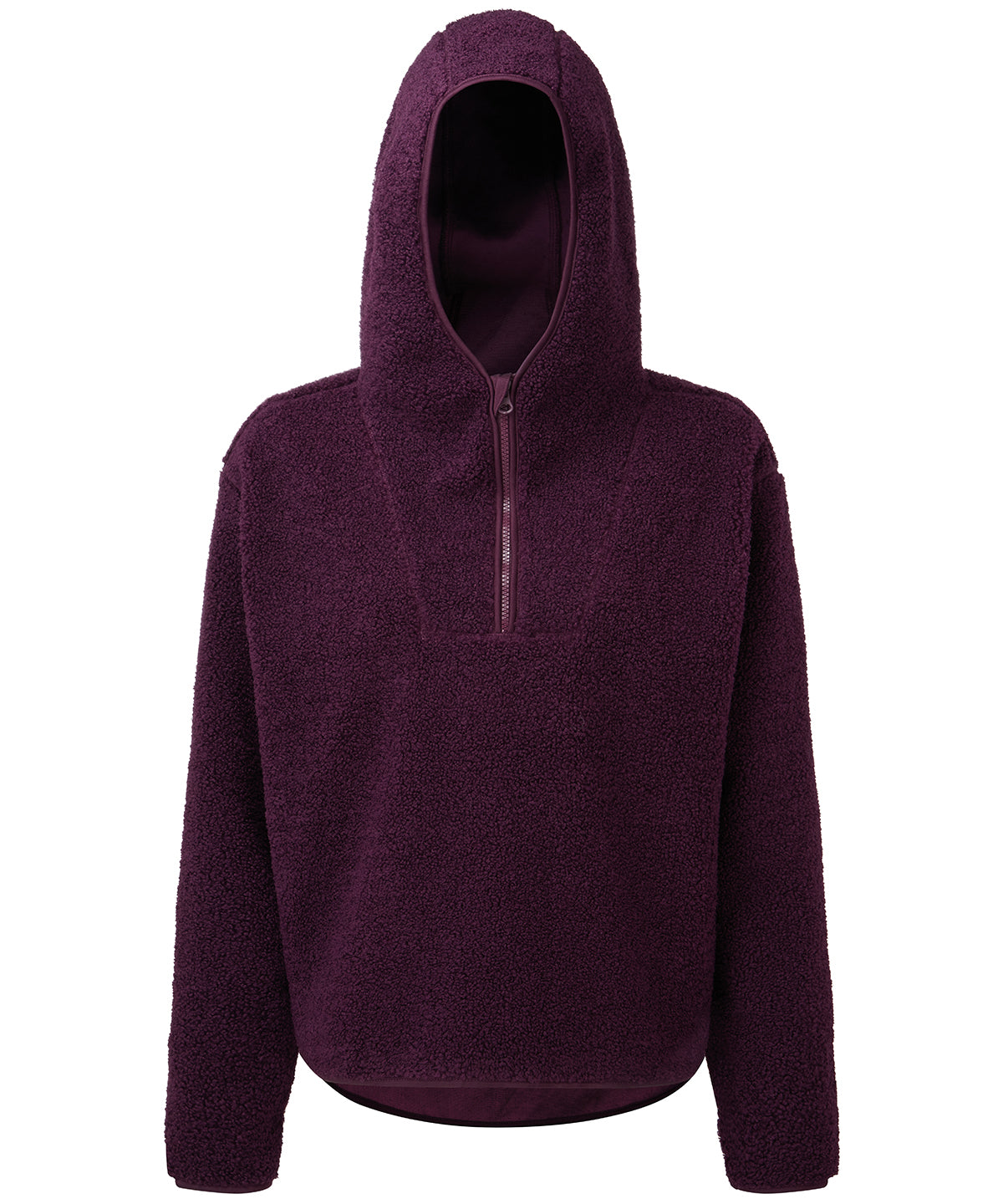 Women's TriDri® sherpa 1/4 zip hoodie