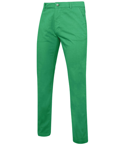 Men's slim fit cotton chinos