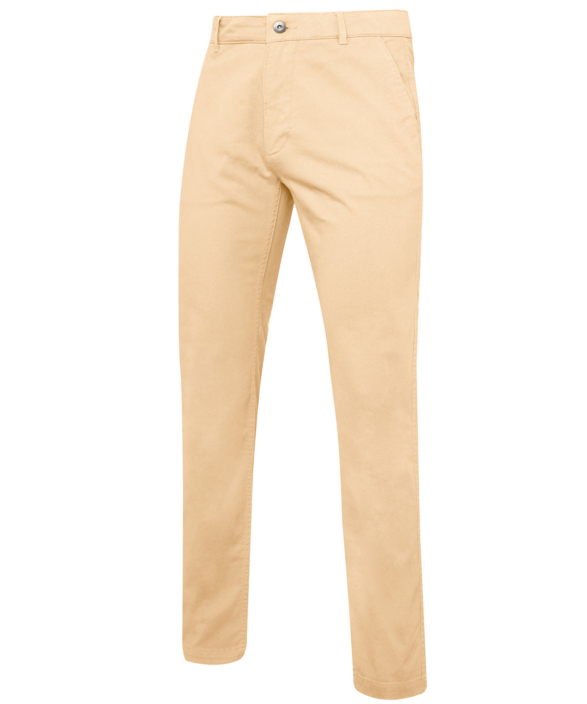 Men's slim fit cotton chinos