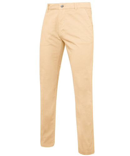 Men's slim fit cotton chinos