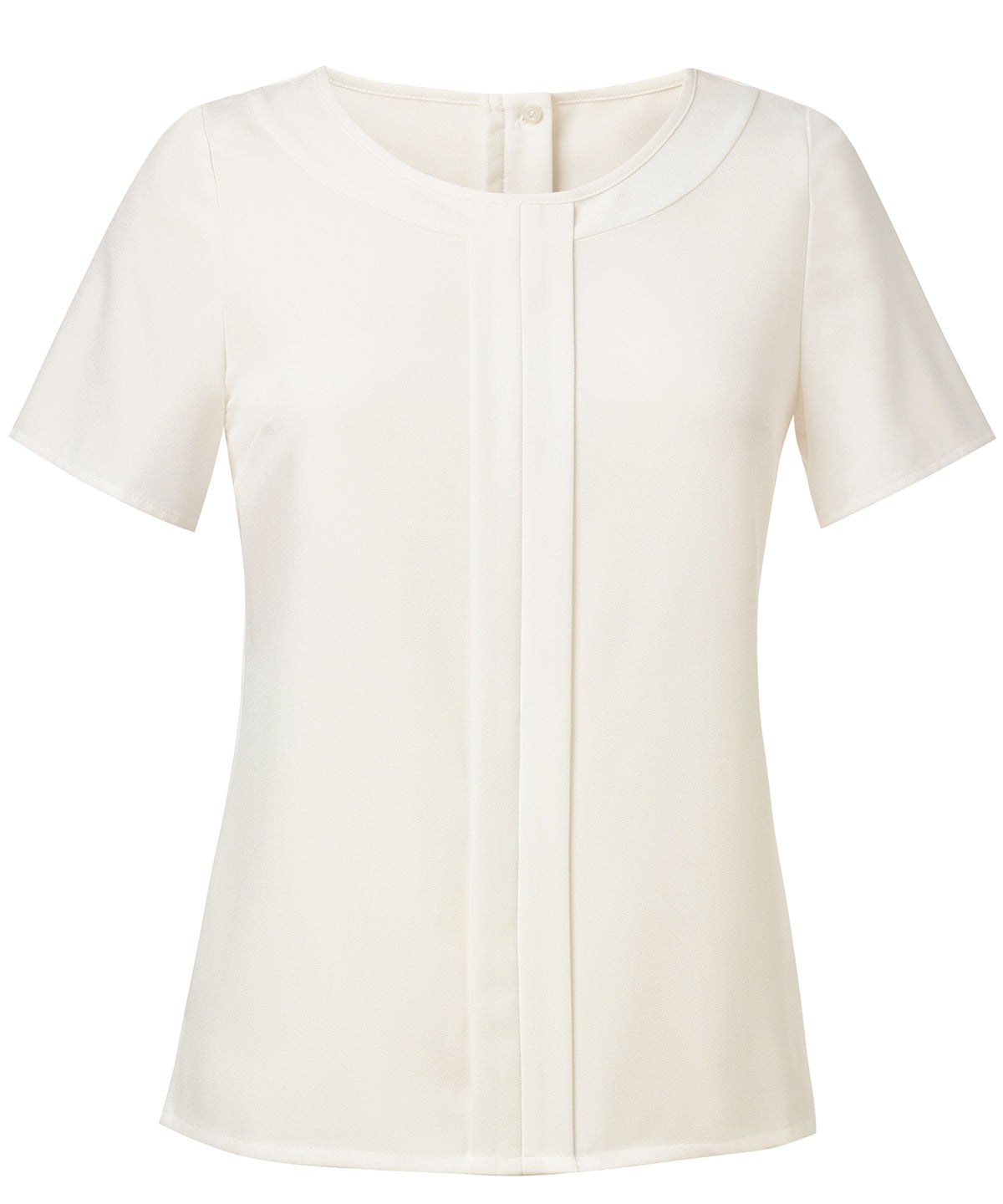 Women's Felina crêpe de chine short sleeve blouse