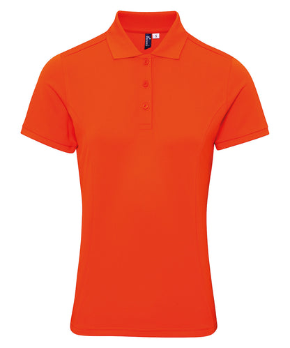 Women's Coolchecker plus piqué polo with CoolPlus®