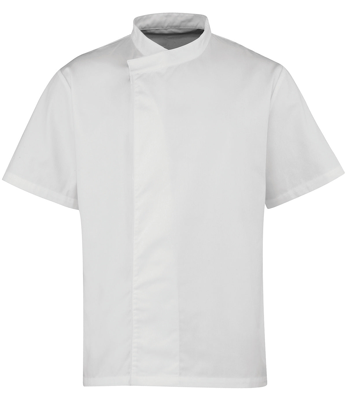 Culinary pull-on chef's short sleeve tunic
