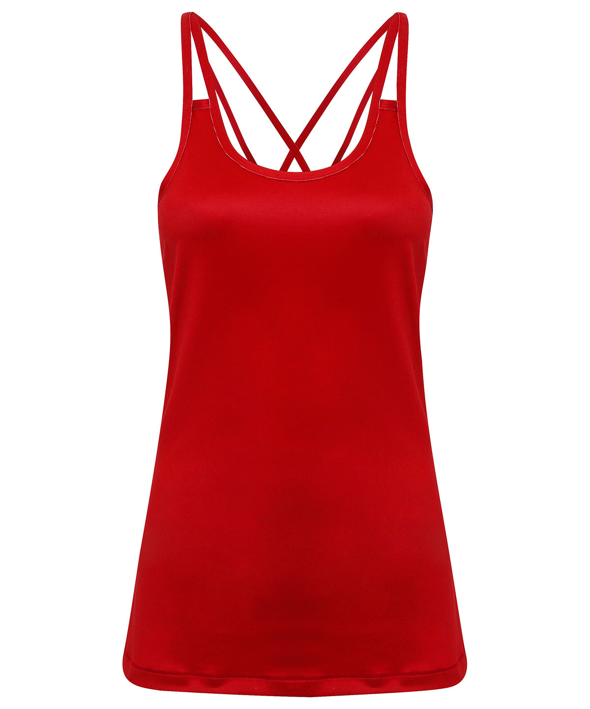 Women's TriDri® 'laser cut' spaghetti strap vest