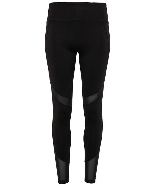 Women's TriDri® mesh tech panel leggings full-length