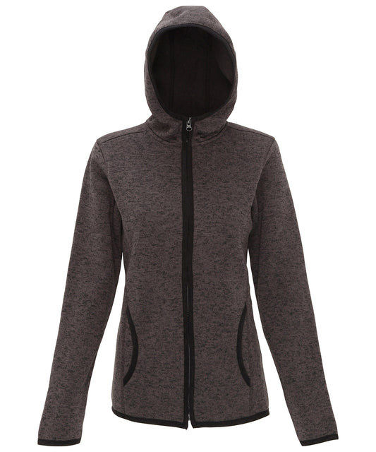 Women's TriDri® melange knit fleece jacket