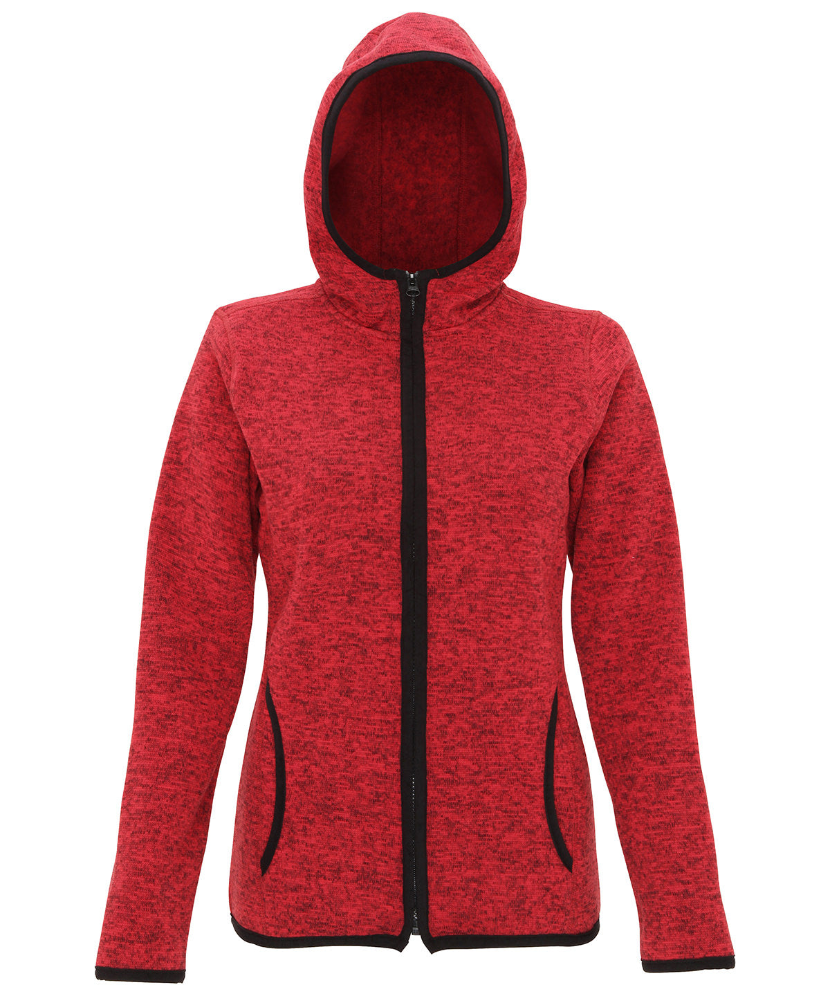Women's TriDri® melange knit fleece jacket