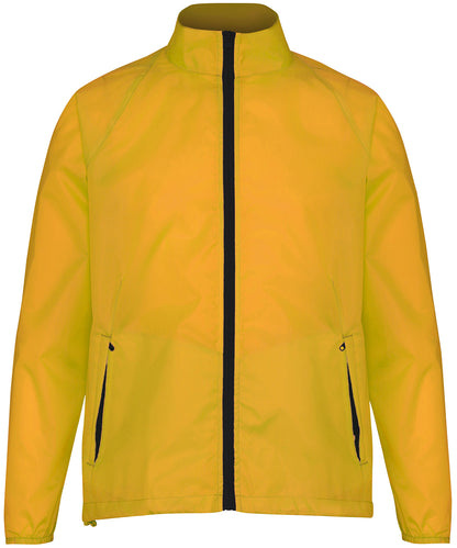 Contrast lightweight jacket