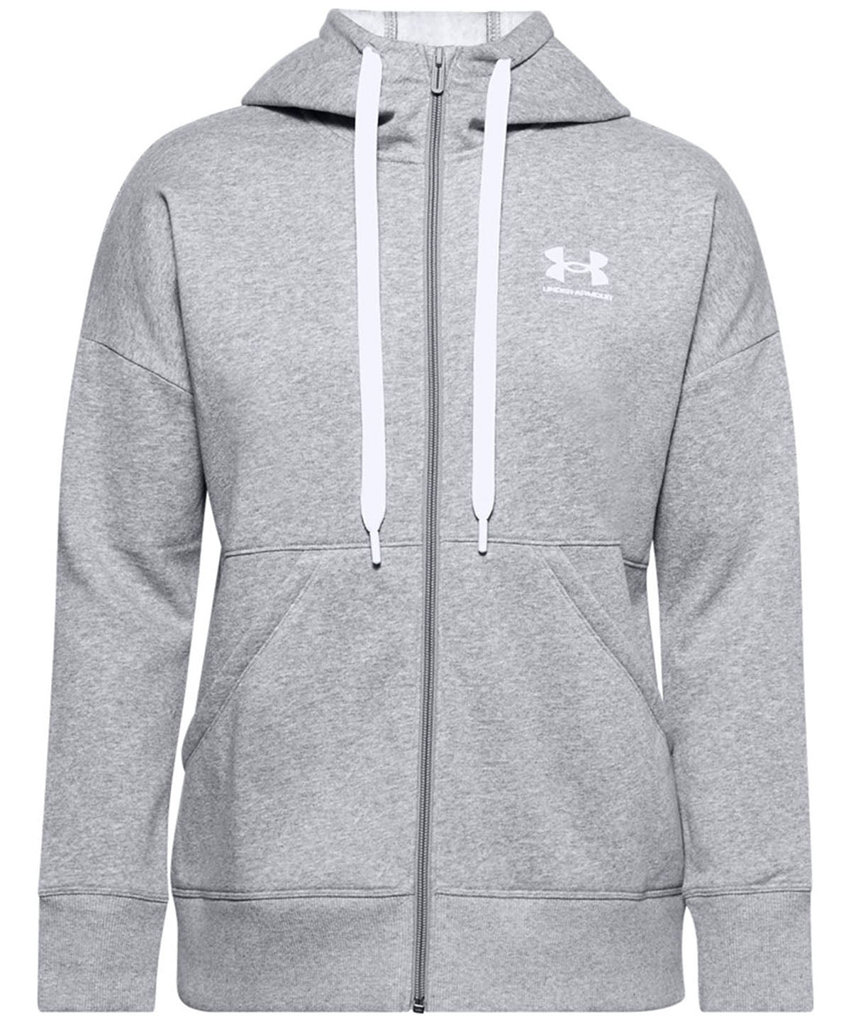 Womens Rival fleece full-zip hoodie