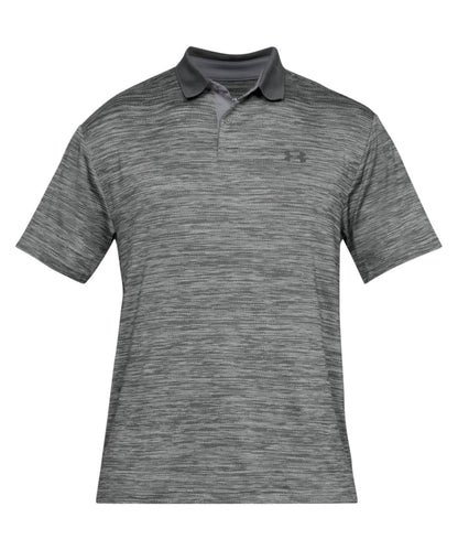 Performance polo textured