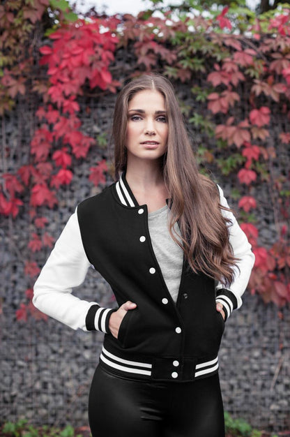 Women's sweat college jacket