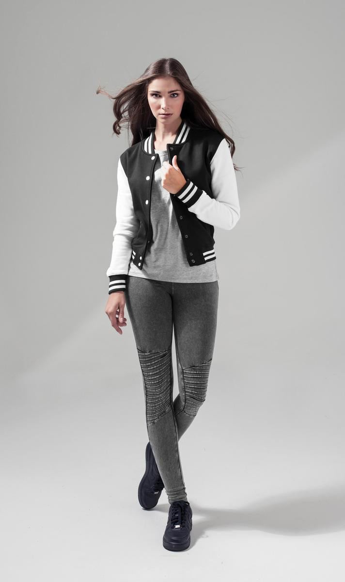 Women's sweat college jacket