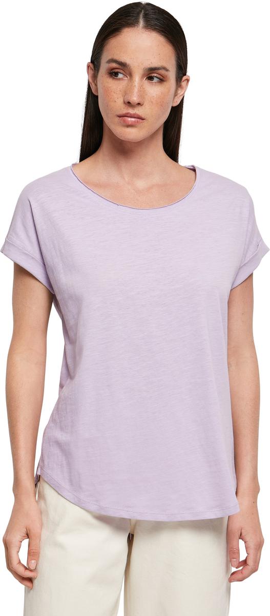 Women's long slub tee