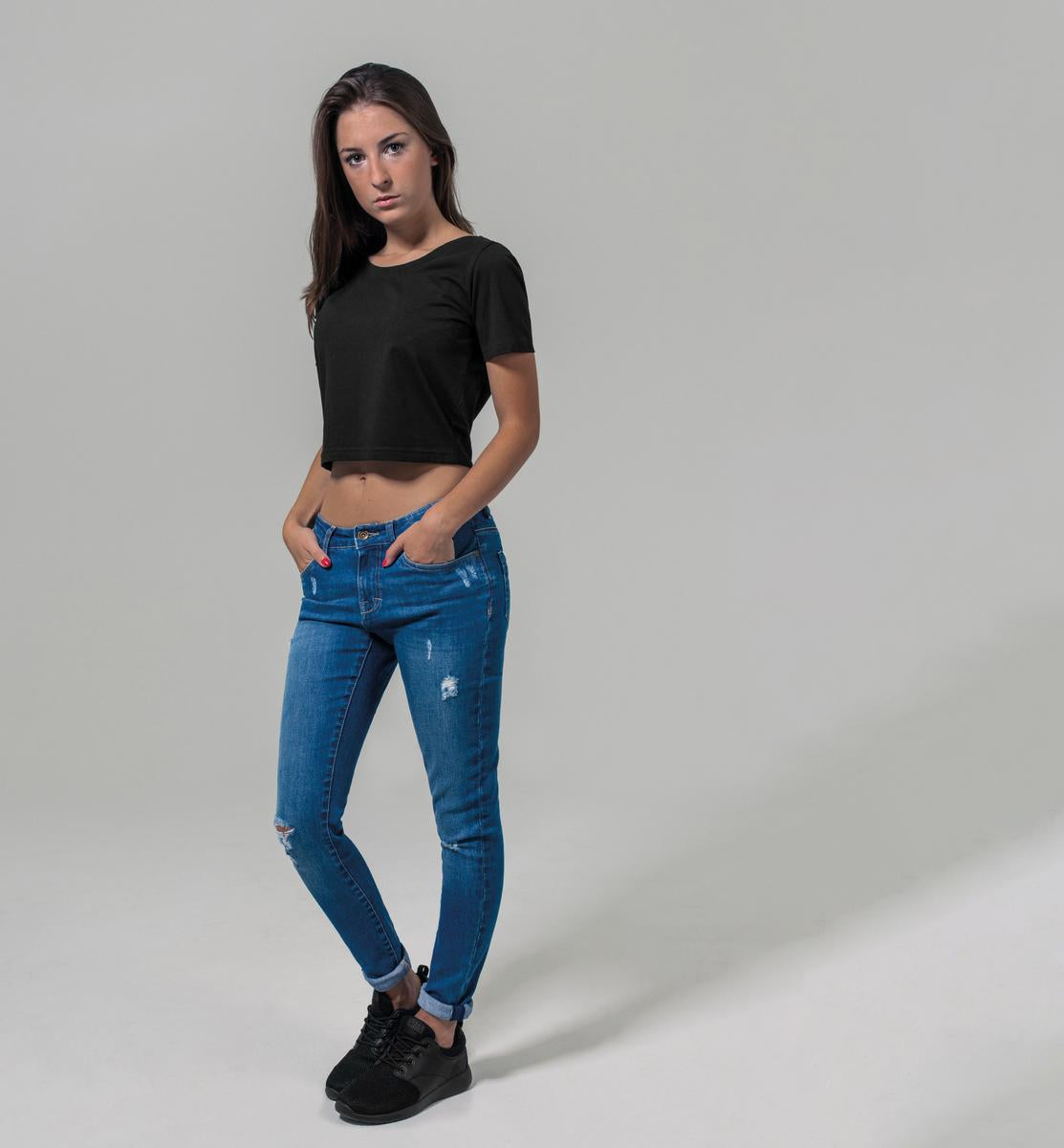 Women's cropped tee