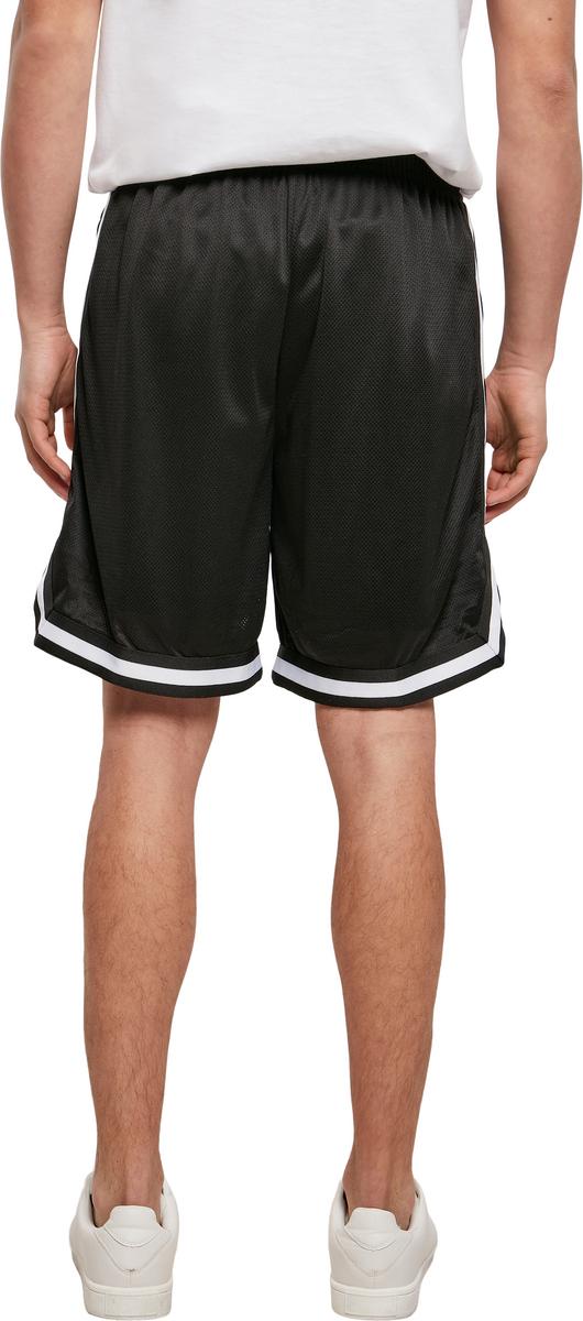 Two-tone mesh shorts