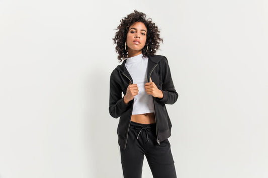 Women's merch zip hoodie
