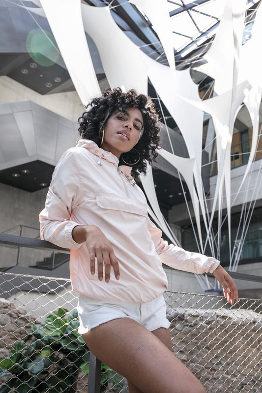 Women's basic pullover jacket