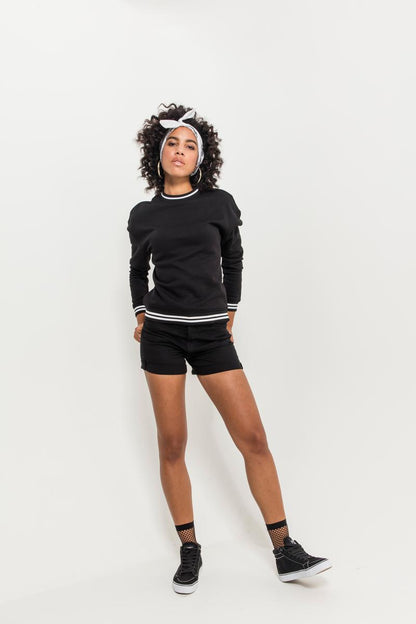 Women's college sweat crew