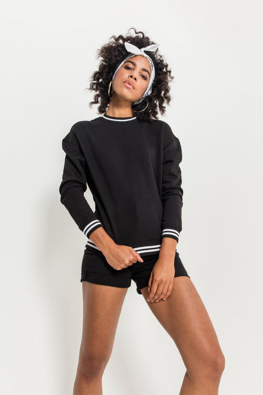 Women's college sweat crew