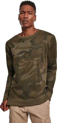 Camo crew neck