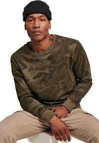 Camo crew neck