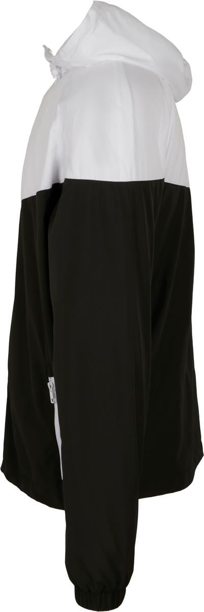 Two-tone tech windrunner jacket