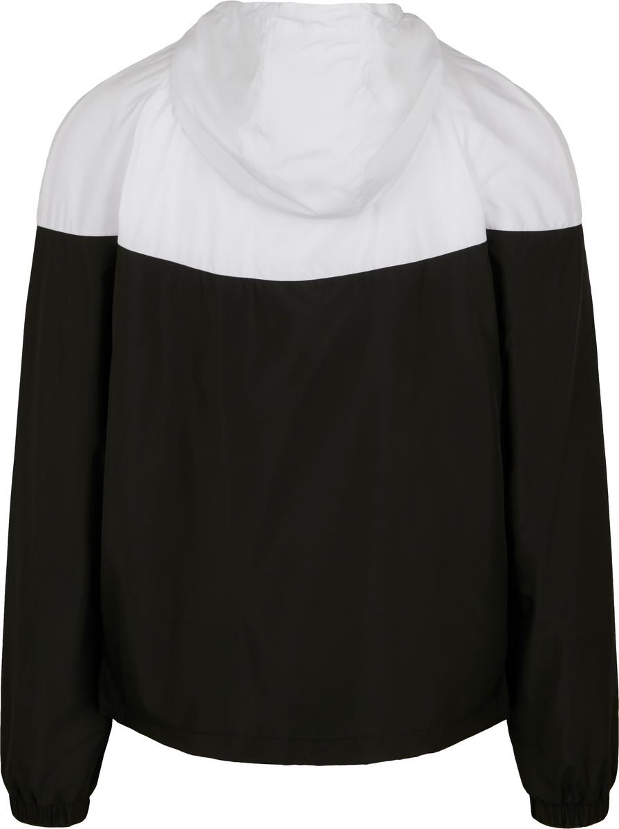 Two-tone tech windrunner jacket