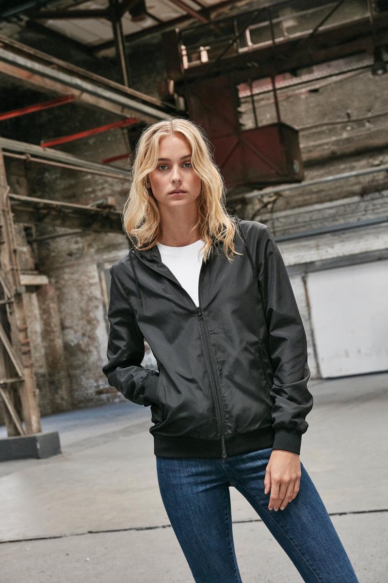 Women's recycled windrunner