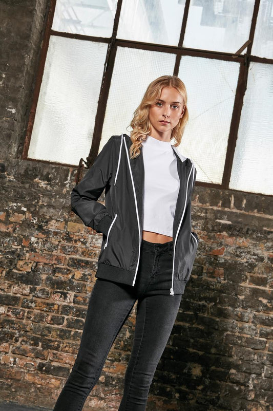 Women's recycled windrunner