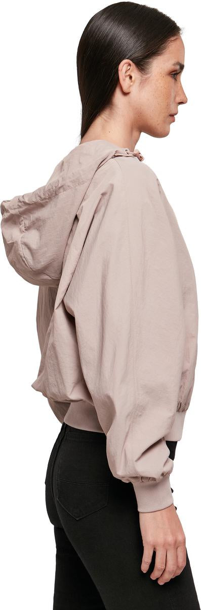 Women's crinkle batwing jacket