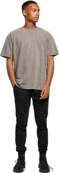 Acid washed heavy oversized tee