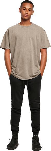 Acid washed heavy oversized tee