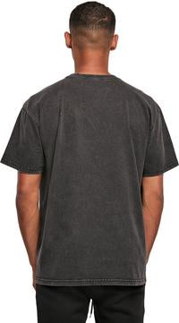 Acid washed heavy oversized tee