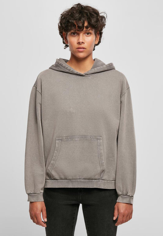 Women's acid washed oversized hoodie