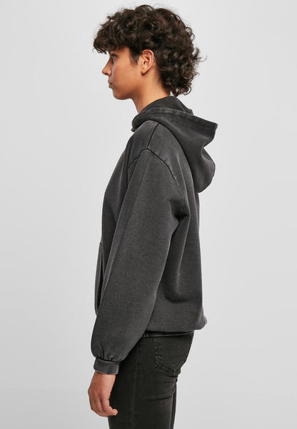 Women's acid washed oversized hoodie