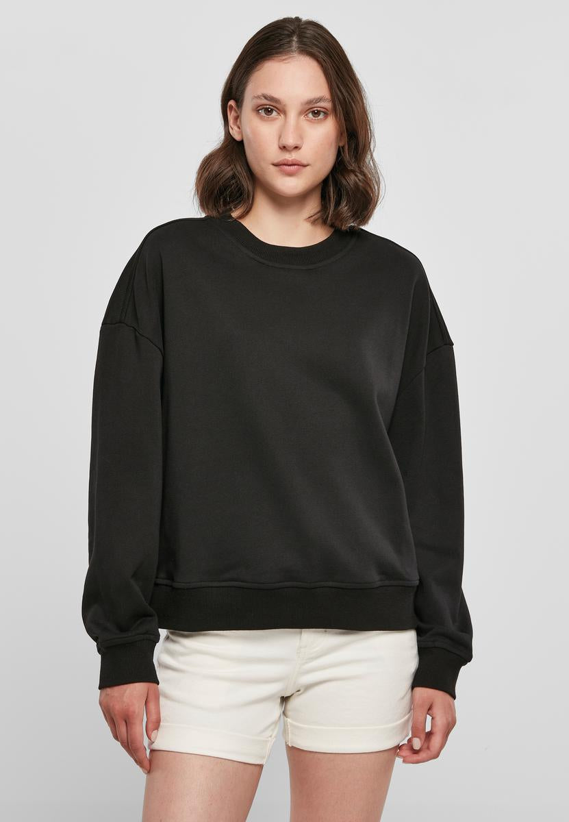 Women’s oversized crew neck sweatshirt