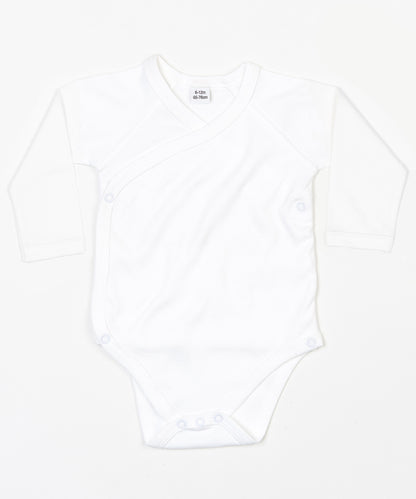 Baby long sleeve kimono bodysuit