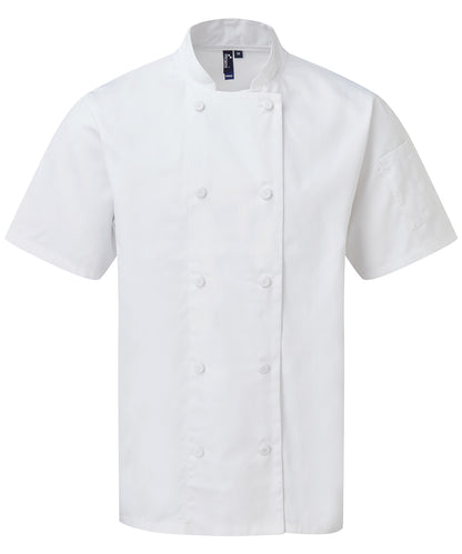 Chefs coolchecker short sleeve jacket