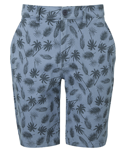 Mens palm print shorts